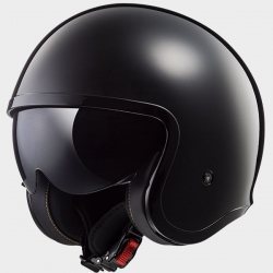 Kask firmy LS2 model SPITFIRE Gloss Black